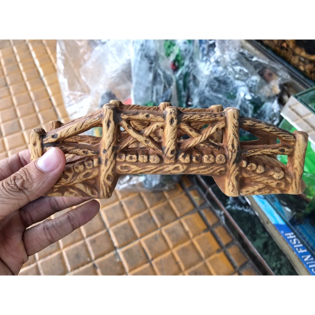 CẦU TRANG TRÍ HỒ CÁ NON BỘ 20x4x5CM