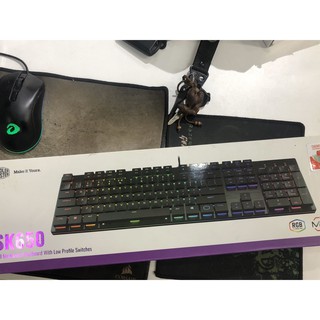 Phím cơ Cooler Master SK650 Led RGB CHERRY MX RED