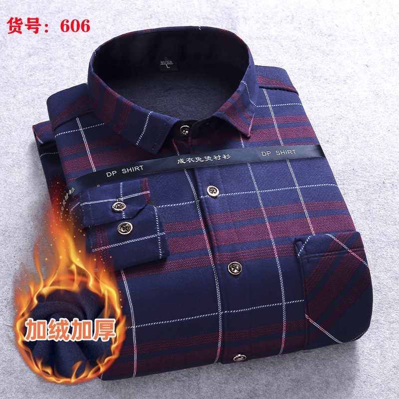 Áo Sơ Mi Nam Tay Dài Sọc Caro Thời Trang Mới