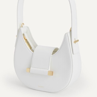 Túi xách cầm tay nữ đeo vai Mini Hobo hình bán nguyệt kèm dây đeo chéo PW2-76390053-1