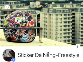 sticker dán mũ bảo hiểm