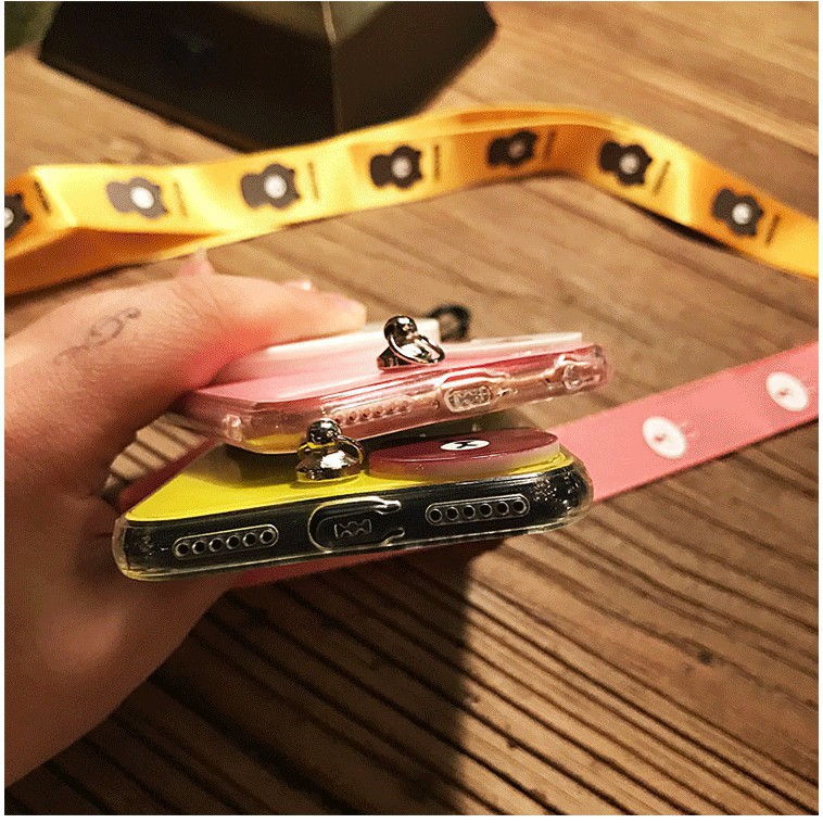 [ SAMSUNG ] Ốp Lưng Gấu Thỏ 3D kèmm Gương Và Dây - C013 | BigBuy360 - bigbuy360.vn