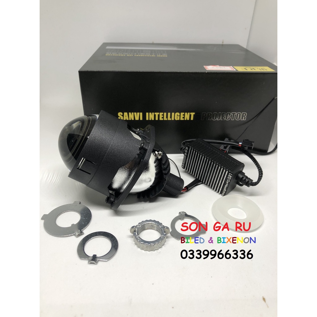 Đèn bi cầu LED 12V / 24V SANVI S8 2,5 inch