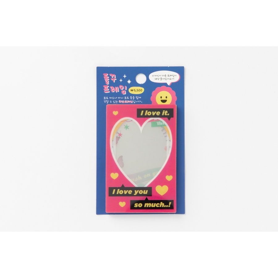 Toploader Decor ARTBOX Hàn Quốc Trang Trí Card Ảnh Photocard Polaroid 18 Khung Nhiều Họa Tiết Đa Dạng