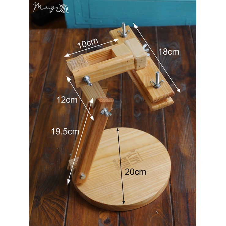 Đế kẹp khung xoay 360° Tiệm tạp hóa nhà May
