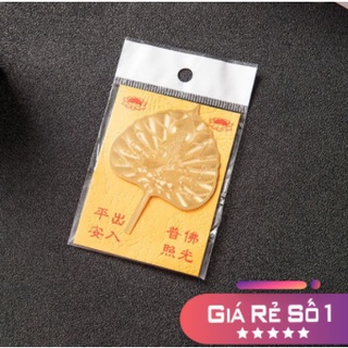 Lá bồ đề mạ vàng may mắn - tài lộc