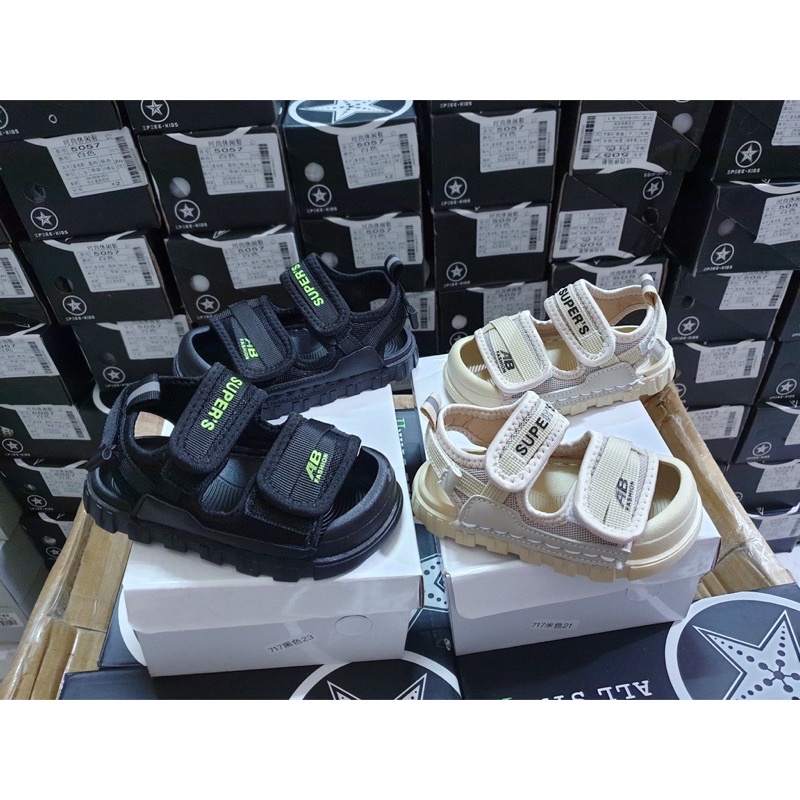 Dép sandal bé trai và XĂNG ĐAN cao cấp-XĂNG ĐAN NIKIEN  chống trơn chống vấp cho bé