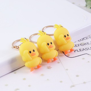 Móc Khóa Vịt Vàng Cute Dễ Thương