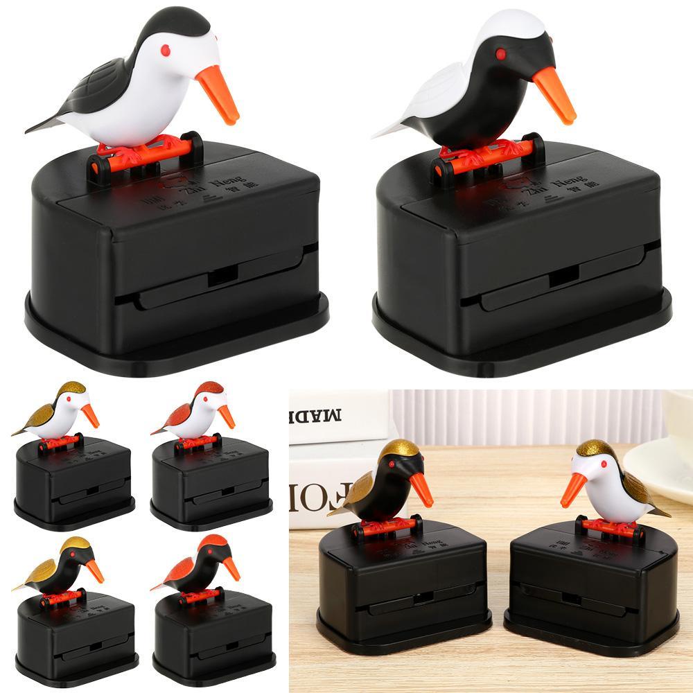 Hộp Đựng Tăm Xỉa Răng Bằng Nhựa Hình Chim Ruồi Dễ Thương