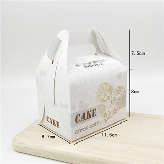 Set 100 Hộp Giấy Đựng Bánh Mousse Thiết Kế Nhỏ Gọn Tiện Dụng