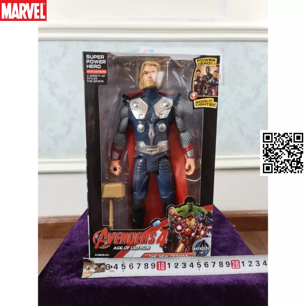 1693 Mô hình khớp Thor thần sắm Marvel Avengers Endgame 4
