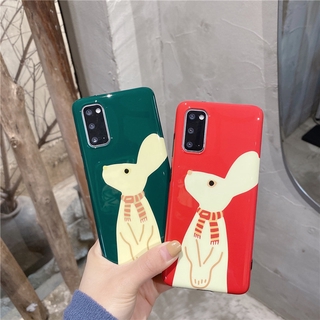 Ốp lưng điện thoại mềm hình thỏ cho samsung galaxy note 20 ultra note 10 plus note 8 9 s10 s20 plus s20 ultra