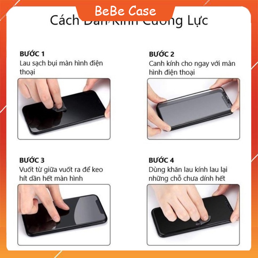 Kính Cường Lực KingKong  Full Màn cho 7Plus/ 8Plus/X/ Xs/ Xsmax/ 11/ 11 Pro/ 11 Promax/ 12 / 12 mini / 12 pro/ 12 Promax