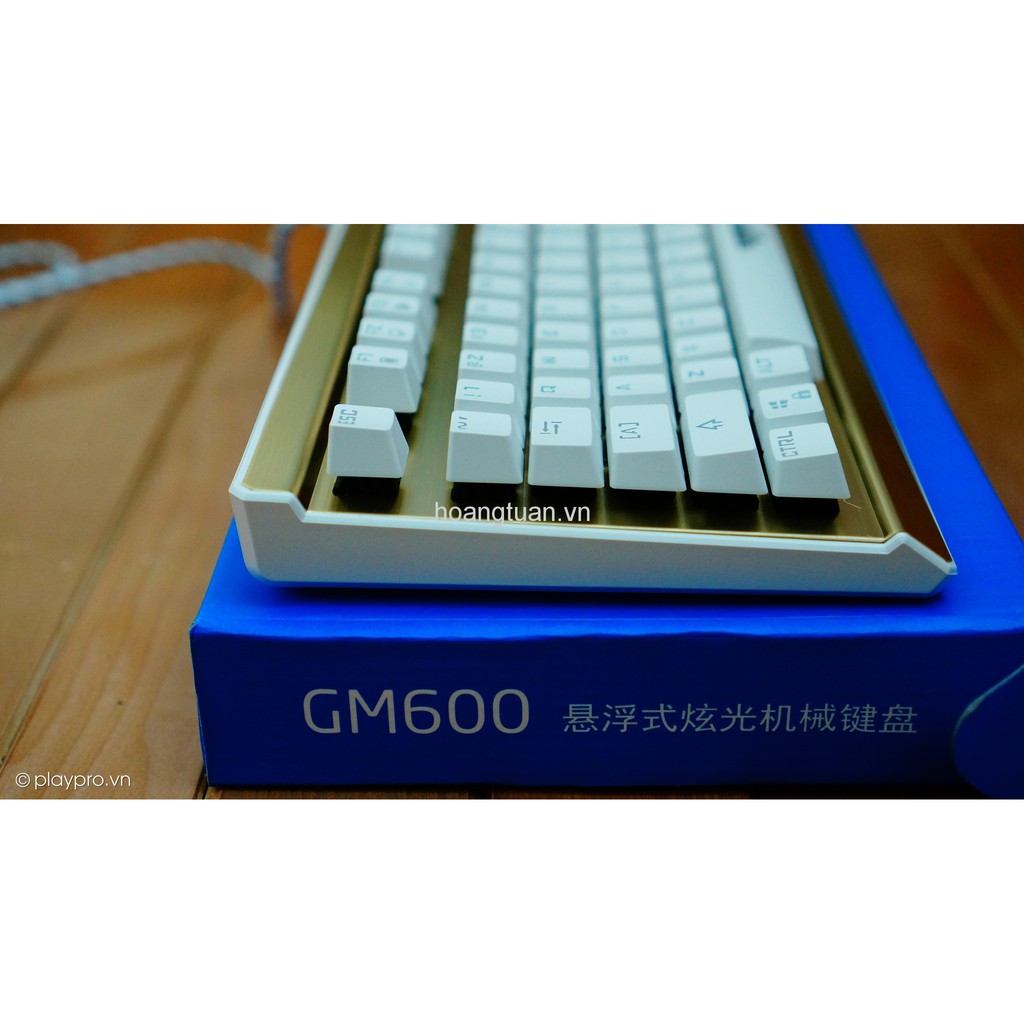 Bàn phím cơ Gaming Newmen GM600 +TẶNG BÀN DI CHUỘT CAO CẤP - Hàng Chính Hãng
