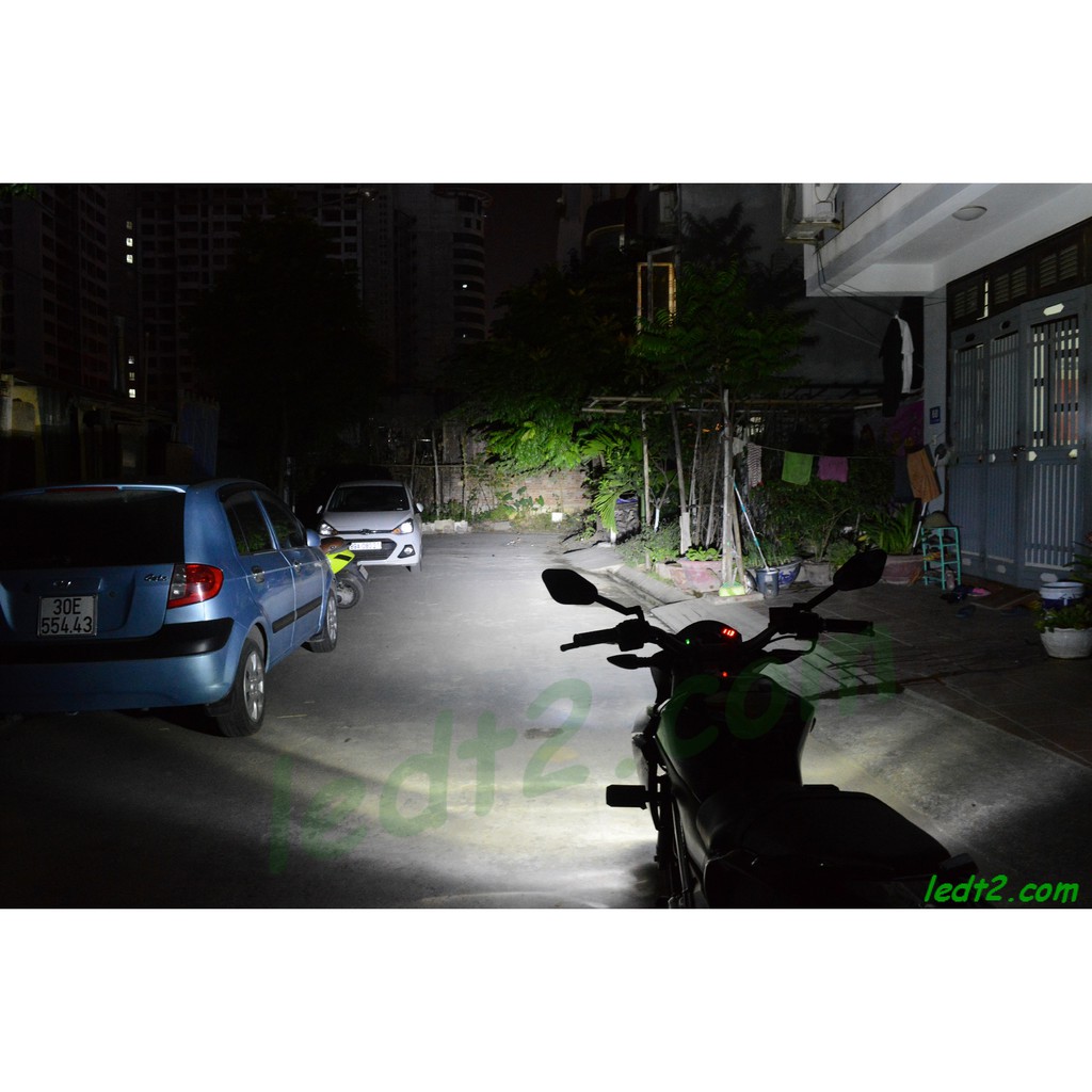 [LEDT2 ISOP] [SL: 1 cái] Đèn pha LED CREE XHP70 L8 (2018) siêu sáng cho ô tô, xe máy [BH 3 tháng]