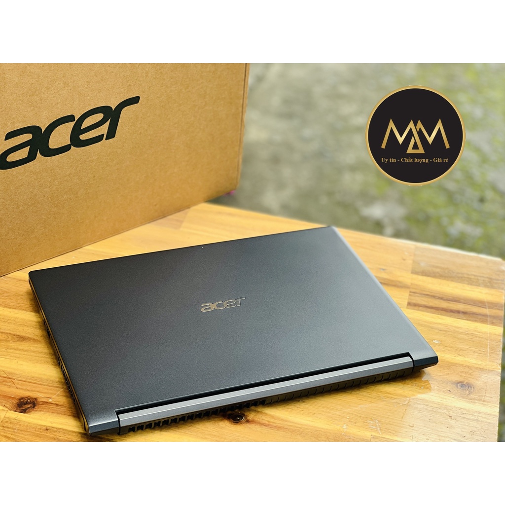Laptop Gaming Acer Aspire 7 A715 Ryzen 5 5500/ 8G/ SSD256/ GTX1650 4G/ Full HD IPS/ Gập 180 độ/ NEW FULL BOX
