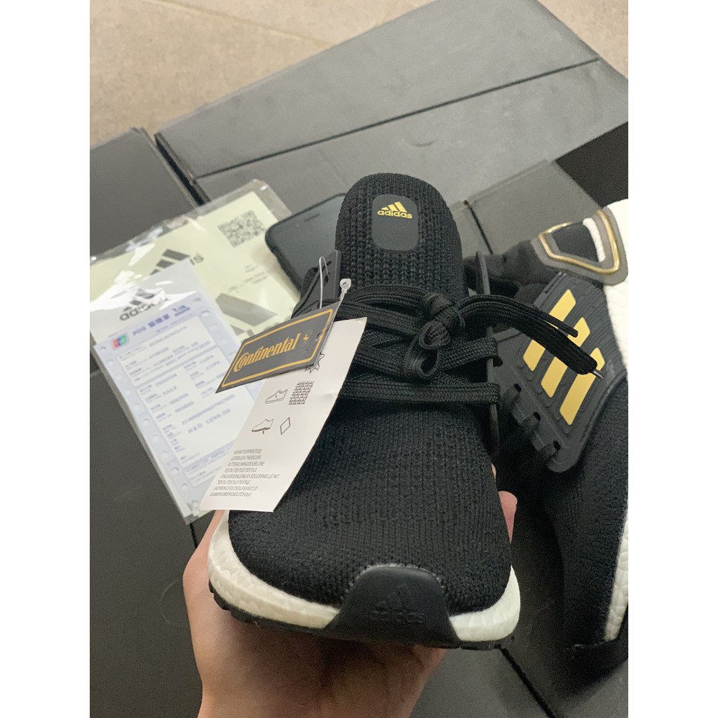 (Ảnh Thật + FullBox) Giày Ultra Boost 6.0 đen vàng