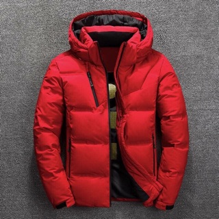 Áo khoác phao lông vũ (đỏ,đen,xám)