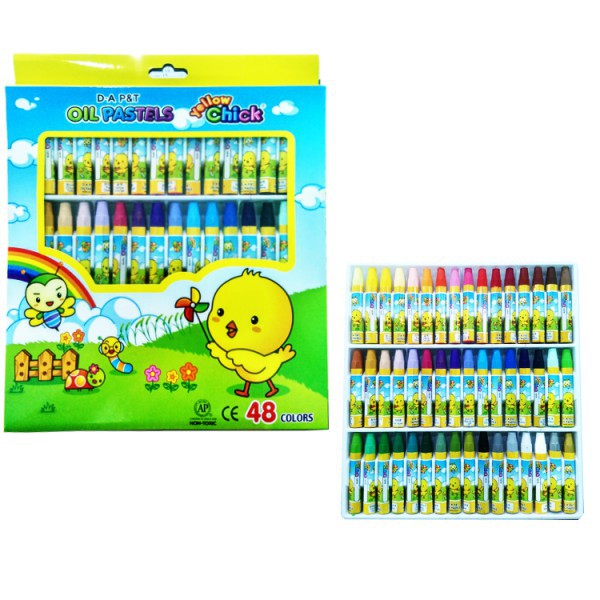 [Giá Tốt] Sáp dầu Dooly Hộp giấy,Sáp Con gà, Dooly Oil Pastel