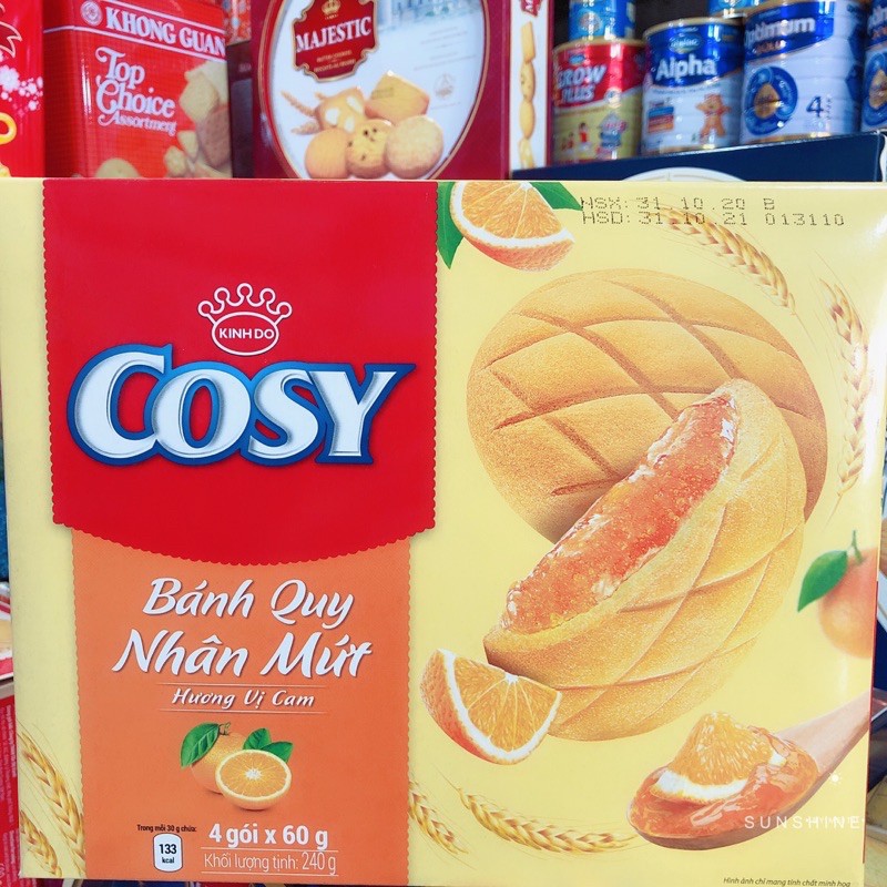 🔥❤Bánh Quy COSY MARIE - COSY SÔCÔLA HẠT- COSY NHÂN MỨT KinhDo