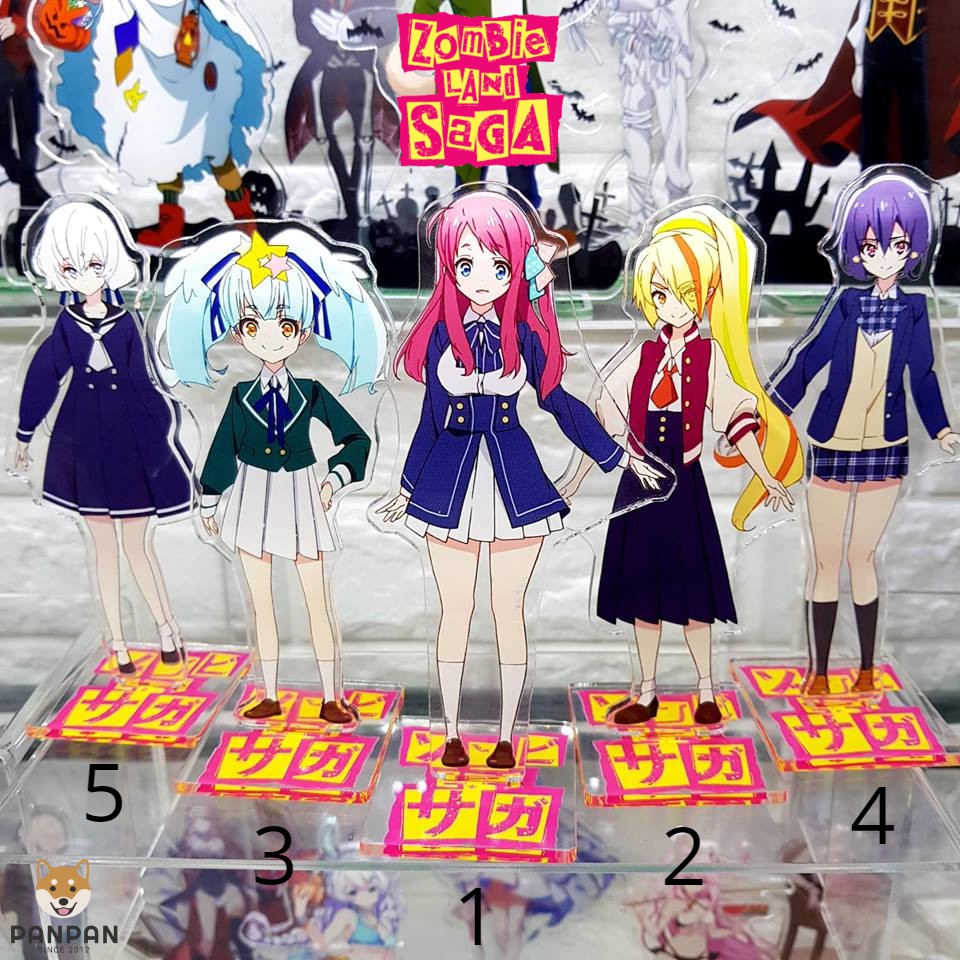 Mô Hình Standee Acrylic Anime Hình Zombieland Saga