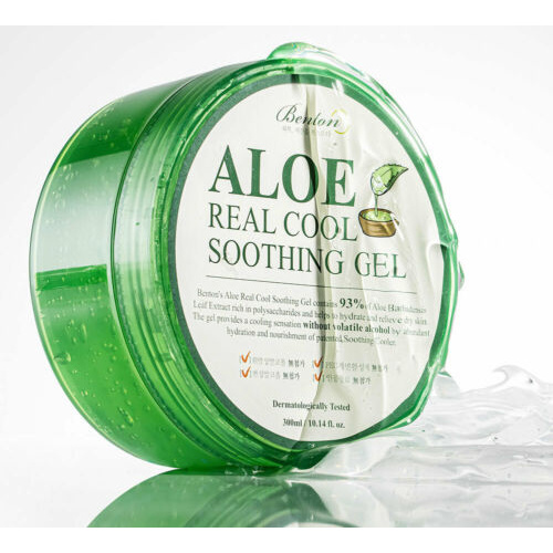 BENTON (Hàng Mới Về) Gel Lô Hội 300ml Làm Dịu Da / 	[BENTON] Aloe Real Cool Soothing Gel 300ml