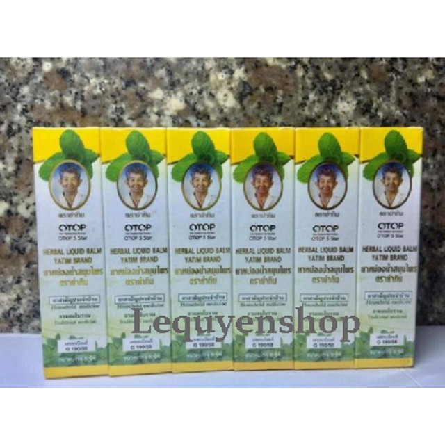 Dầu lăn thảo dược 25 vị Thái Lan 8ml