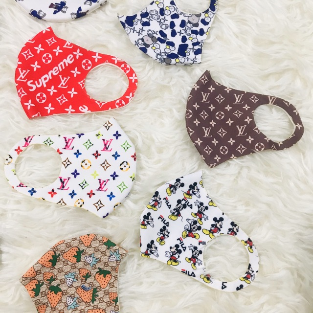 Combo 10 Khẩu Trang Vải Sang Chảnh Chống Bụi Cực Đẹp | BigBuy360 - bigbuy360.vn