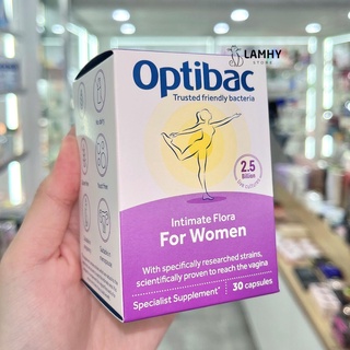 Optibac Probiotics phụ khoa - Optibac tím mẫu mới 30v