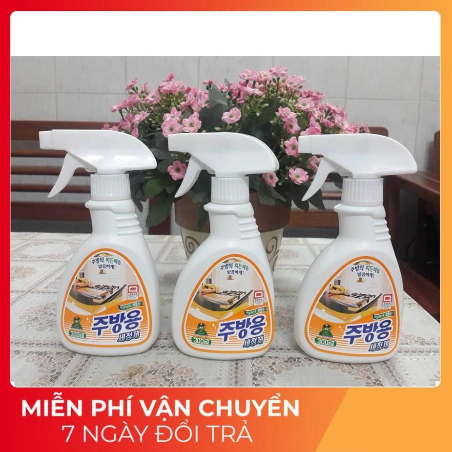 (TỔNG KHO GIÁ SỈ) Bình Xịt Tẩy Rửa Đa năng Công Nghệ Hàn 500ml Kitchen Grease Cleaner