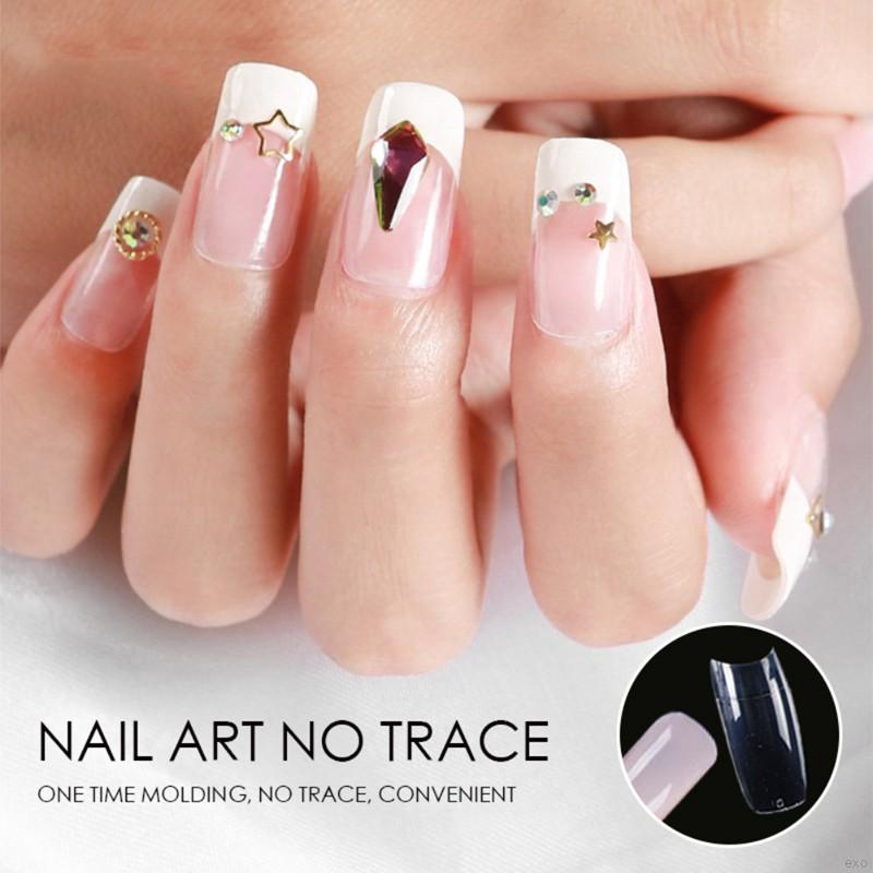 Set 100 Móng Tay Giả Siêu Dài 3 Màu