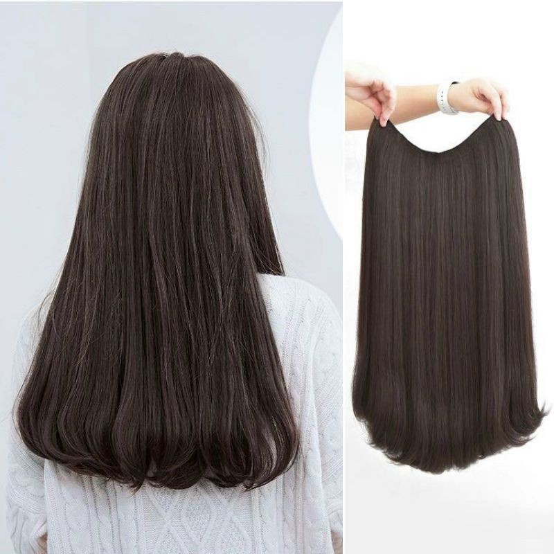 5 bộ tóc kẹp U đủ màu