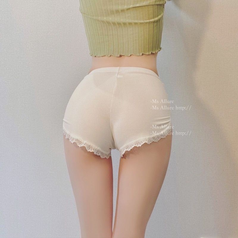 Quần thun ren bèo 2 bên mềm mại quyến rũ