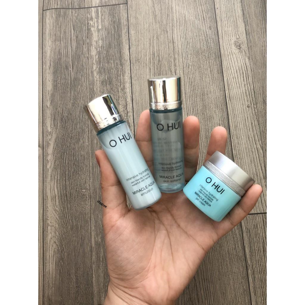 Combo OHUI Aqua thuộc bộ dưỡng da OHUI Miracle Aqua