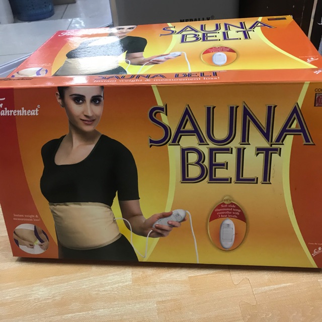 Đai quấn nóng Sauna belt tặng 1 thước dây theo dõi