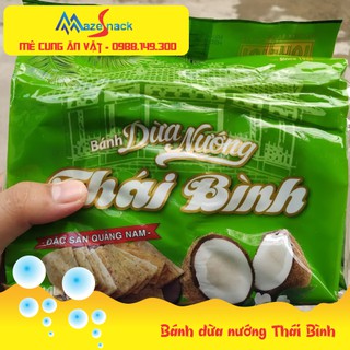 Bánh dừa nướng quảng nam, thơm ngon, giòn rụm