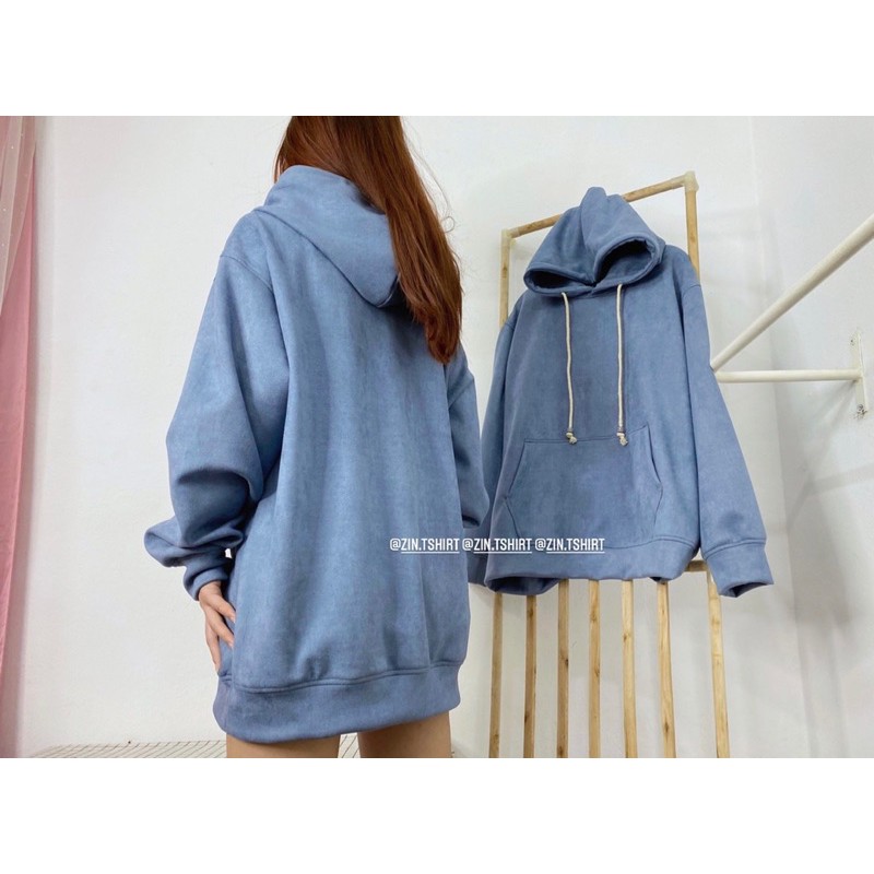 [HÀNG THIẾT KẾ] ÁO HOODIE NỈ DA LỘN SIÊU MỀM MỊN CỰC DỄ PHỐI ĐỒ | BigBuy360 - bigbuy360.vn