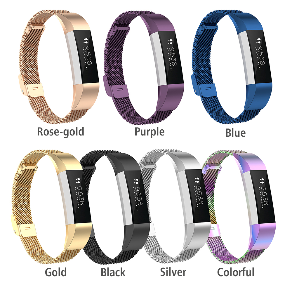 Dây Đeo Inox Dạng Lưới Cho Đồng Hồ Thông Minh Fitbit Alta / Alta Hr