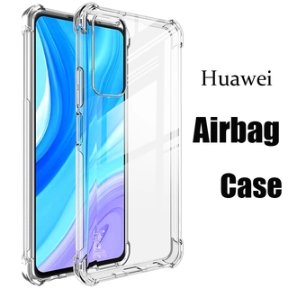 Ốp lưng viền vuông chống sốc trong suốt Cho Huawei Y7A Y9A Y8P Y7P Y6P Y5P Y9 Prime 2019