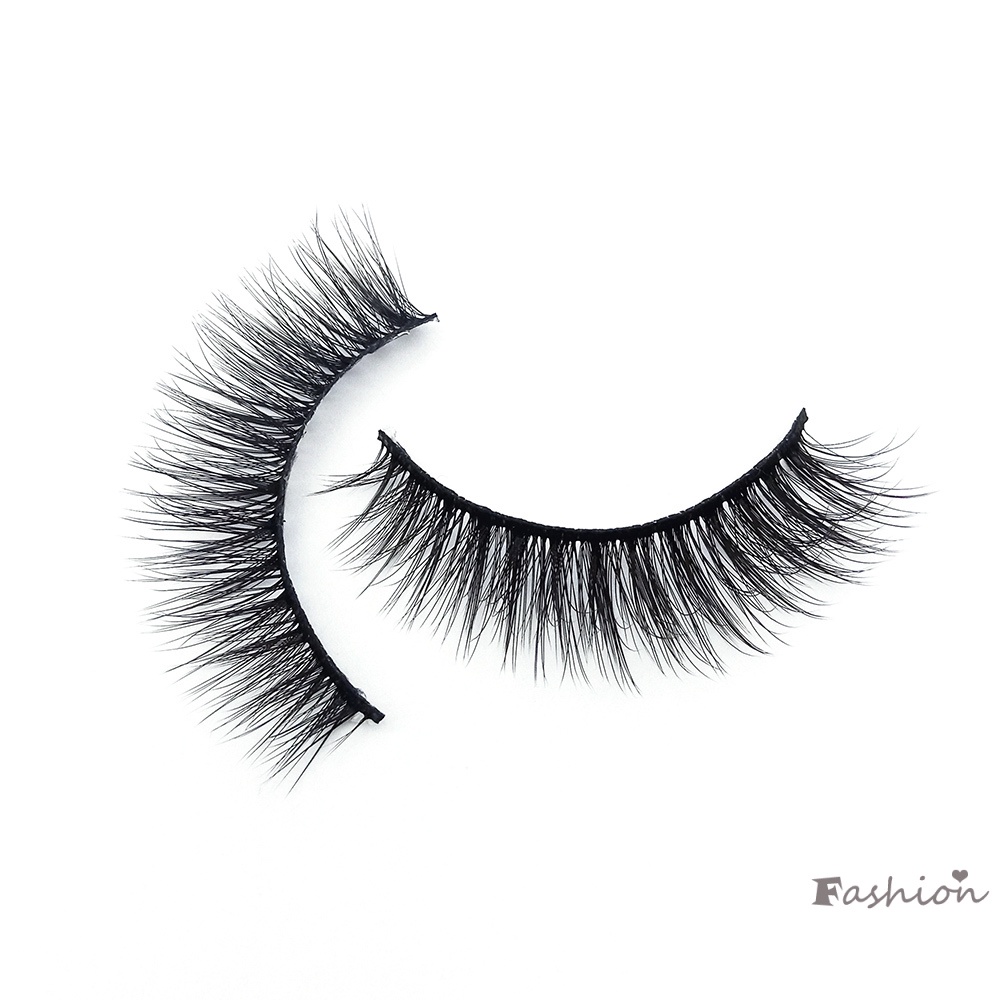 Set 10 Cặp Lông Mi Giả 3D Mềm Mại Tự Dính Dành Cho Nữ