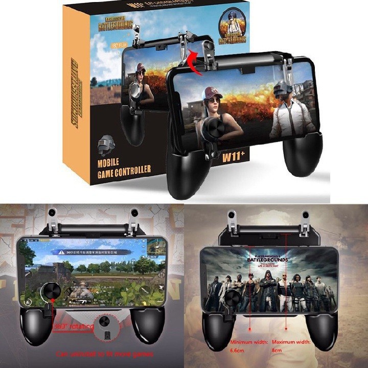 [NEW 9/2020] (GIÁ SIÊU RẺ) TAY CẦM GAME W11S CHƠI GAME LIÊN QUÂN, PUBG, FIRE (SHOP YÊU THÍCH) SHOP YÊU THÍCH