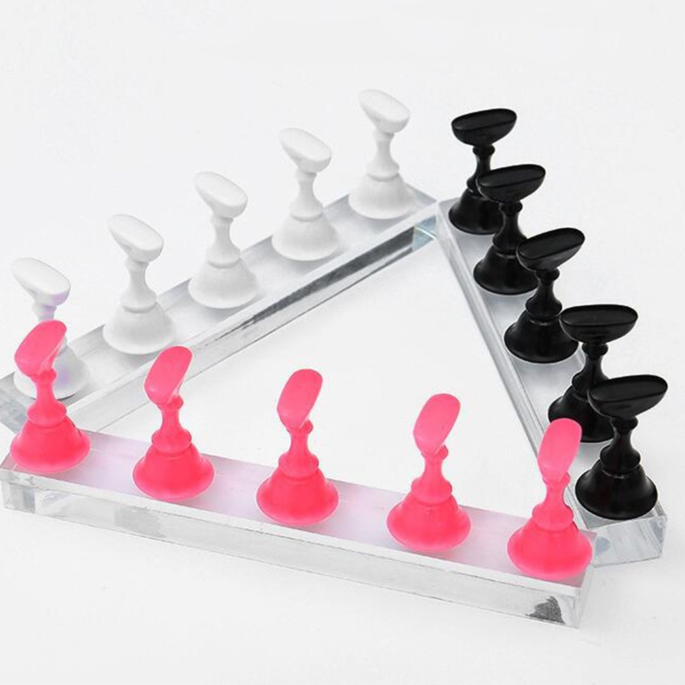 Giá Đỡ Trưng Bày Móng Tay Giả Bằng Acrylic Tiện Dụng