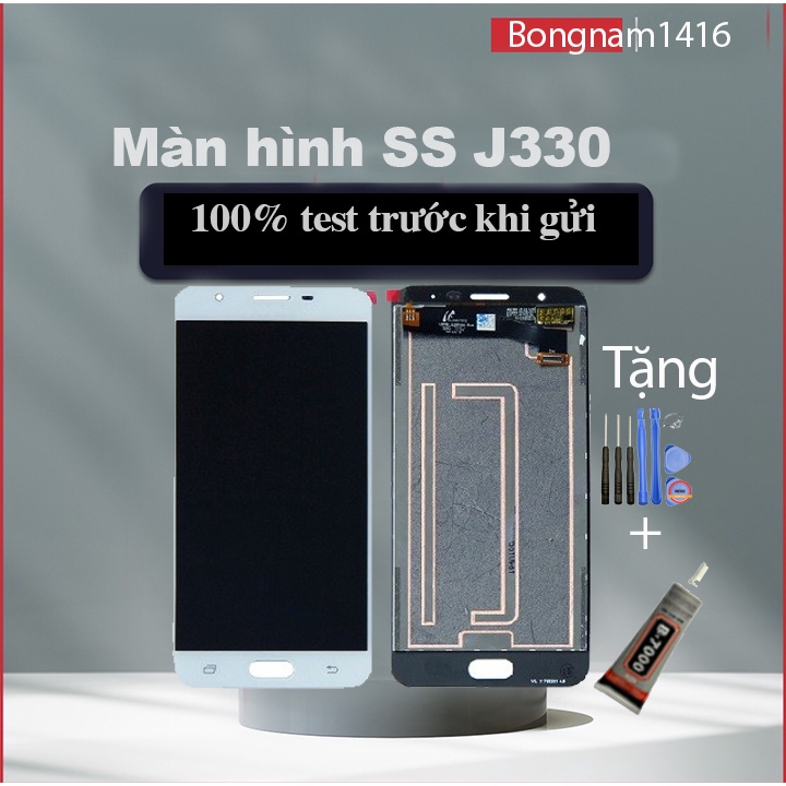 Màn Hình Samsung J330 Tặng Kèm Keo Dán B7000 Và Bộ Sửa.
