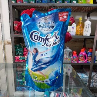Nước xả vải Comfort 1 lần xả hương ban mai 1,6L