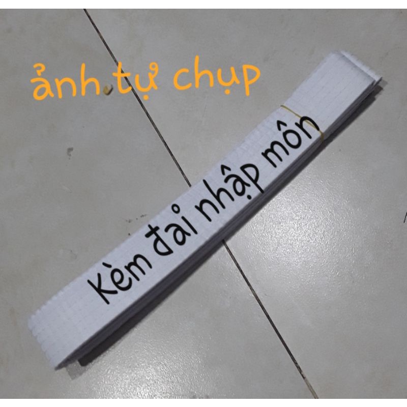 Bộ Taekwondo VTF kaki RẺ NHẤT