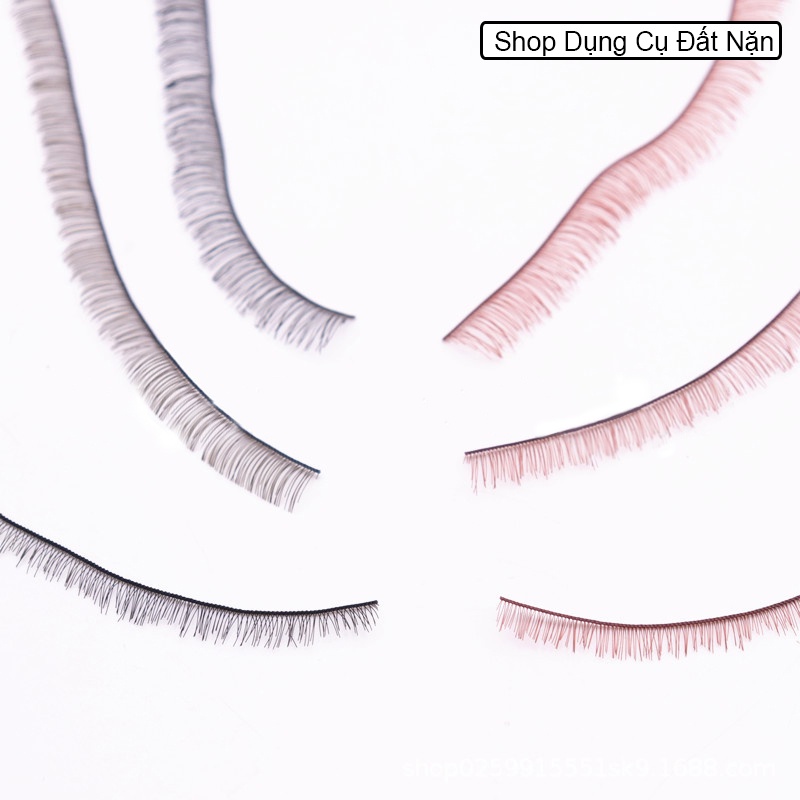 Lông mi mắt búp bê tạo hình búp bê đất sét diy