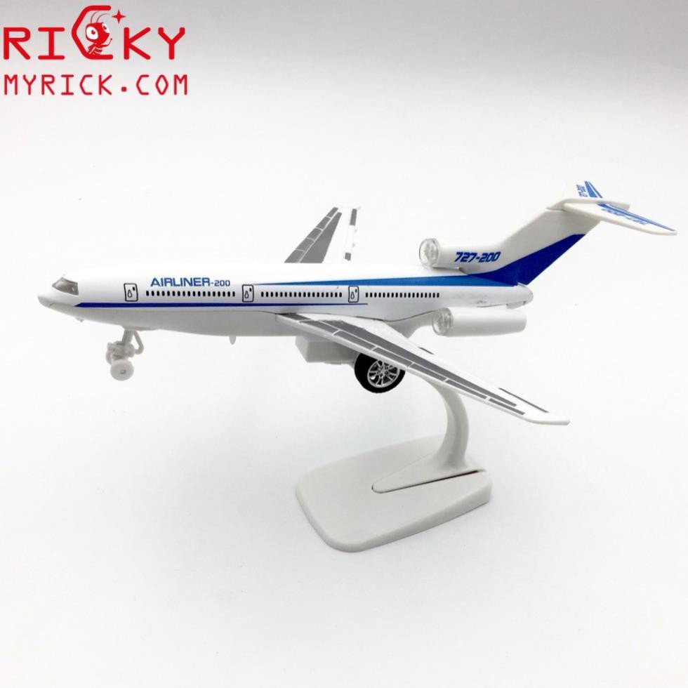 Mô hình sắt Máy bay boeing 727-200  - Sản phẩm Trưng bày Sang Trọng - H109-1