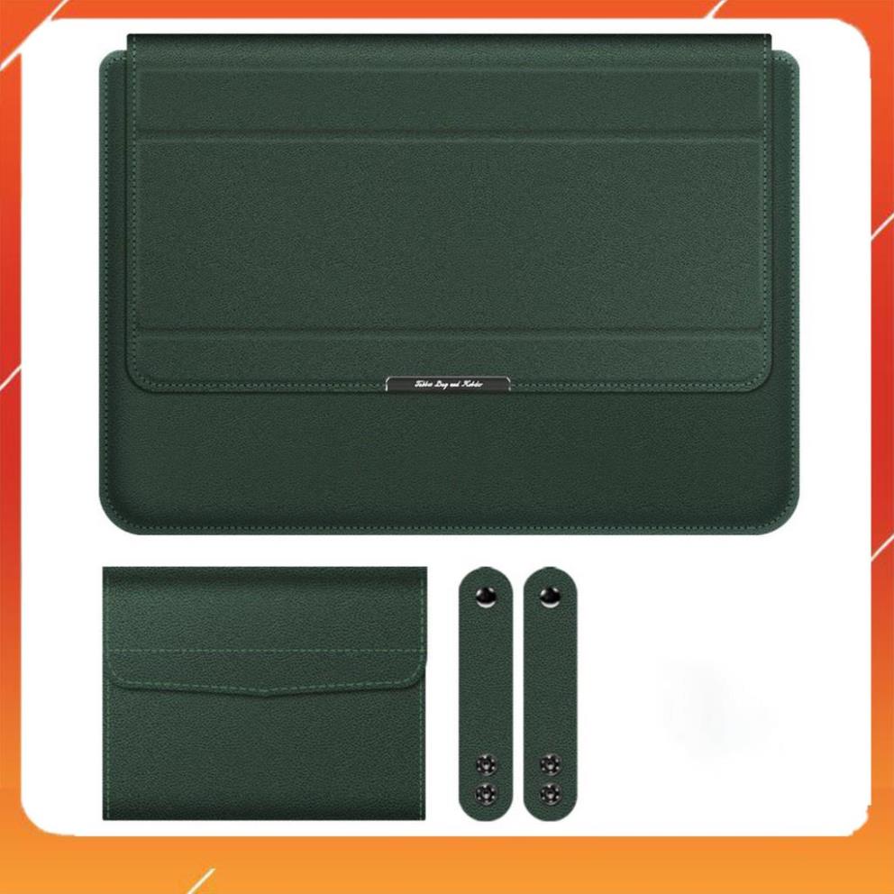 Túi bao da Macbook Laptop Surface kiêm đế tản nhiệt - Da cao cấp [Hàng Auth – Chọn màu] #5