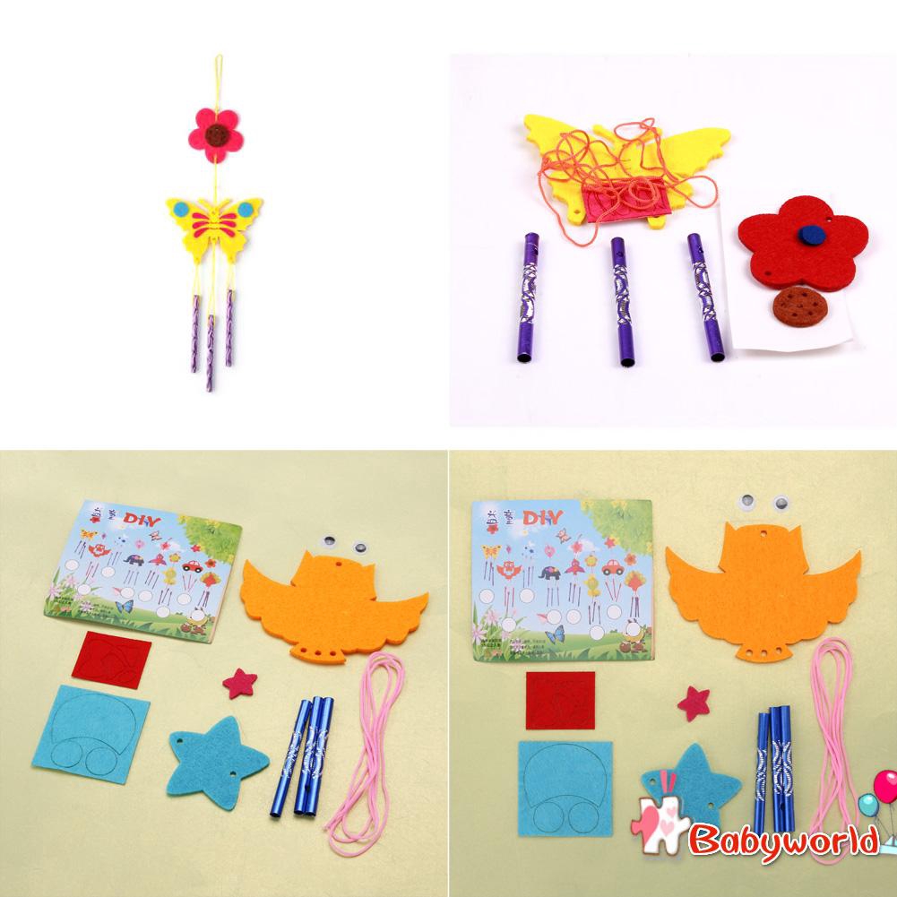 Bộ Chuông Gió Đồ Chơi Tự Làm Cho Bé