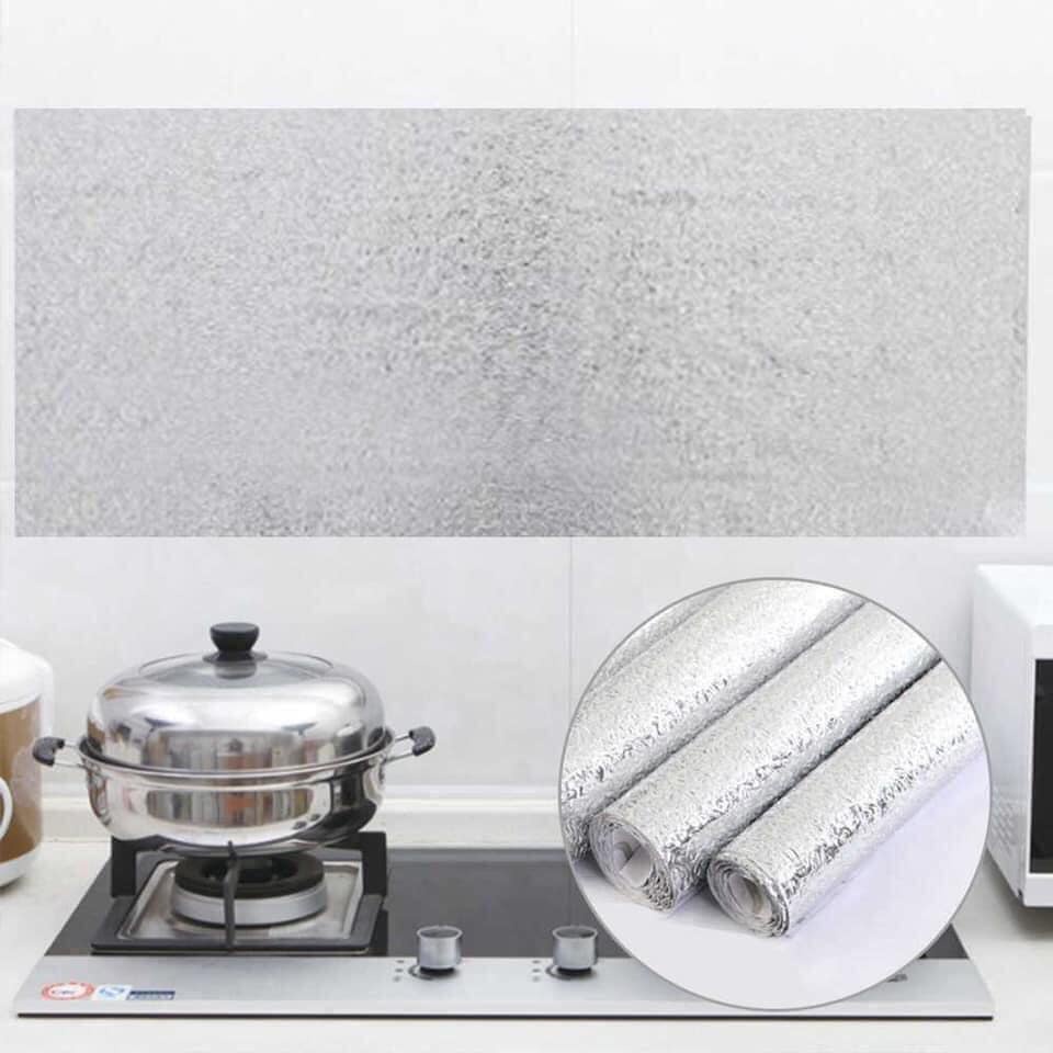 CUỘN GIẤY DÁN BẾP BẠC